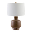 Hospitality furniture - Painted Base Linen Table Lamp - www.oroatrade.com