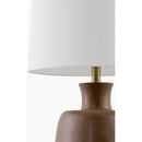 Hospitality furniture - Painted Base Linen Table Lamp - www.oroatrade.com