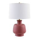 Hospitality furniture - Painted Base Linen Table Lamp - www.oroatrade.com