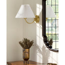 Hospitality furniture - Pleated White Linen Wall Lamp - www.oroatrade.com