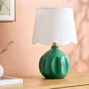 Hospitality furniture - Wavy Linen Accent Table Lamp - www.oroatrade.com