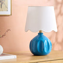 Hospitality furniture - Wavy Linen Accent Table Lamp - www.oroatrade.com