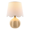 Hospitality furniture - Wavy Linen Accent Table Lamp - www.oroatrade.com