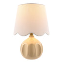 Hospitality furniture - Wavy Linen Accent Table Lamp - www.oroatrade.com