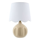 Hospitality furniture - Wavy Linen Accent Table Lamp - www.oroatrade.com