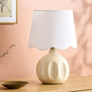 Hospitality furniture - Wavy Linen Accent Table Lamp - www.oroatrade.com