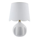 Hospitality furniture - Wavy Linen Accent Table Lamp - www.oroatrade.com