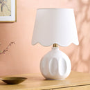 Hospitality furniture - Wavy Linen Accent Table Lamp - www.oroatrade.com