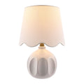 Hospitality furniture - Wavy Linen Accent Table Lamp - www.oroatrade.com