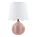 Hospitality furniture - Wavy Linen Accent Table Lamp - www.oroatrade.com