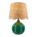 Hospitality furniture - Wavy Rattan Accent Table Lamp - www.oroatrade.com