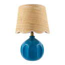 Hospitality furniture - Wavy Rattan Accent Table Lamp - www.oroatrade.com