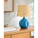 Hospitality furniture - Wavy Rattan Accent Table Lamp - www.oroatrade.com