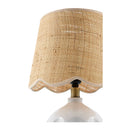 Hospitality furniture - Wavy Rattan Accent Table Lamp - www.oroatrade.com
