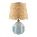 Hospitality furniture - Wavy Rattan Accent Table Lamp - www.oroatrade.com