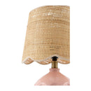Hospitality furniture - Wavy Rattan Accent Table Lamp - www.oroatrade.com