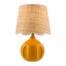 Hospitality furniture - Wavy Rattan Accent Table Lamp - www.oroatrade.com