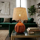 Hospitality furniture - Wavy Rattan Accent Table Lamp - www.oroatrade.com