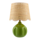 Hospitality furniture - Wavy Rattan Accent Table Lamp - www.oroatrade.com