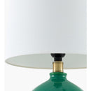 Hospitality furniture - Linen Carved Ceramic Table Lamp - www.oroatrade.com