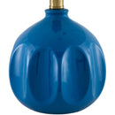 Hospitality furniture - Linen Carved Ceramic Table Lamp - www.oroatrade.com