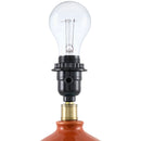 Modern European furniture - Linen Carved Ceramic Table Lamp - www.oroatrade.com