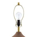 Hospitality furniture - Ceramic Beige Linen Table Lamp - www.oroatrade.com