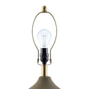 Hospitality furniture - Ceramic Beige Linen Table Lamp - www.oroatrade.com