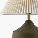 Hospitality furniture - Ceramic Beige Linen Table Lamp - www.oroatrade.com