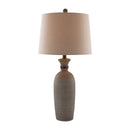 Contract furniture - Gray Base Accent Table Lamp - www.oroatrade.com