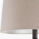 Contract furniture - Gray Base Accent Table Lamp - www.oroatrade.com