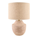 Modern European furniture - Painted Ceramic Linen Table Lamp - www.oroatrade.com