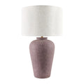 Modern European furniture - Painted Cement Linen Table Lamp - www.oroatrade.com