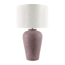 Modern European furniture - Painted Cement Linen Table Lamp - www.oroatrade.com