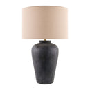 Modern European furniture - Painted Cement Linen Table Lamp - www.oroatrade.com