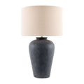 Modern European furniture - Painted Cement Linen Table Lamp - www.oroatrade.com