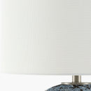 Hospitality furniture - Textured Gray Ceramic Table Lamp - www.oroatrade.com