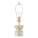 Hospitality furniture - White Stacked Base Floor Lamp - www.oroatrade.com