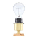 Contract furniture - Rubberwood Base Accent Table Lamp - www.oroatrade.com