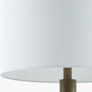 Hospitality furniture - Painted Base Linen Table Lamp - www.oroatrade.com