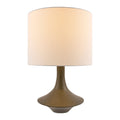 Hospitality furniture - Painted Base Linen Table Lamp - www.oroatrade.com