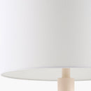 Hospitality furniture - Painted Base Linen Table Lamp - www.oroatrade.com