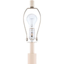 Hospitality furniture - Painted Base Linen Table Lamp - www.oroatrade.com