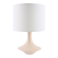 Hospitality furniture - Painted Base Linen Table Lamp - www.oroatrade.com