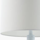 Hospitality furniture - Painted Base Linen Table Lamp - www.oroatrade.com