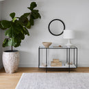 Hospitality furniture - White Drum Shade Table Lamp - www.oroatrade.com