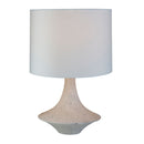Hospitality furniture - White Drum Shade Table Lamp - www.oroatrade.com