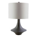 Hospitality furniture - White Drum Shade Table Lamp - www.oroatrade.com
