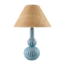 Hospitality furniture - Blue Ceramic Accent Table Lamp - www.oroatrade.com