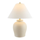 Modern European furniture - Painted Beige Ceramic Table Lamp - www.oroatrade.com